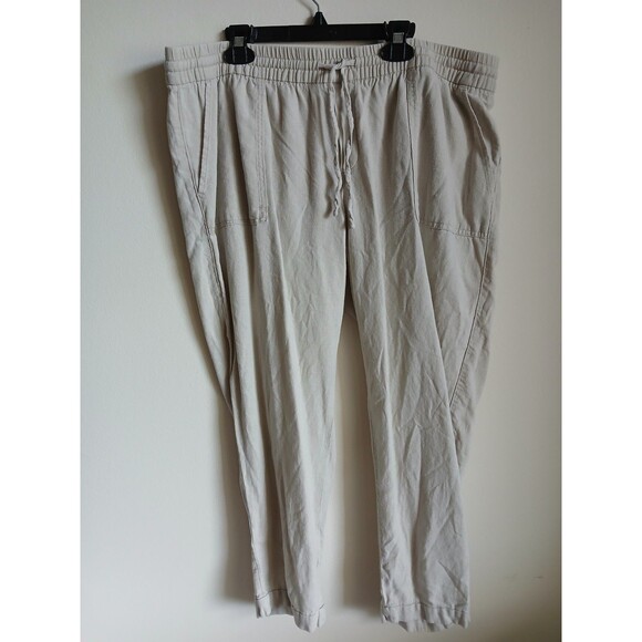 Women’s OLD NAVY Pants Size L Front/Back Pockets Elastic Drawstring Waist.... - Picture 1 of 12